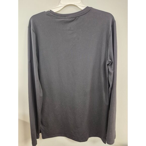 All In Motion Long Sleeve Recycled Polyester & Spandex Top SOFT black Size S - Picture 3 of 3